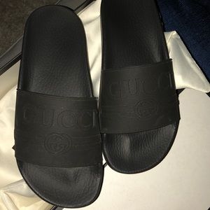 Gucci rubber slides